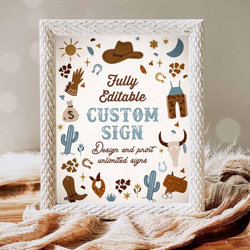 Cowboy Kids Birthday, Wild West Cowboy Rodeo Kids Birthday Party, Southwestern Ranch Kids Birthday