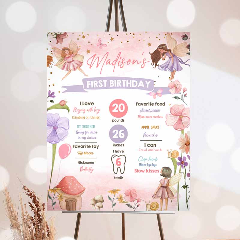 Fairy Kids Birthday, Fairy Tea Party, Girl Kids Birthday, Garden Party, Fairy First Kids Birthday