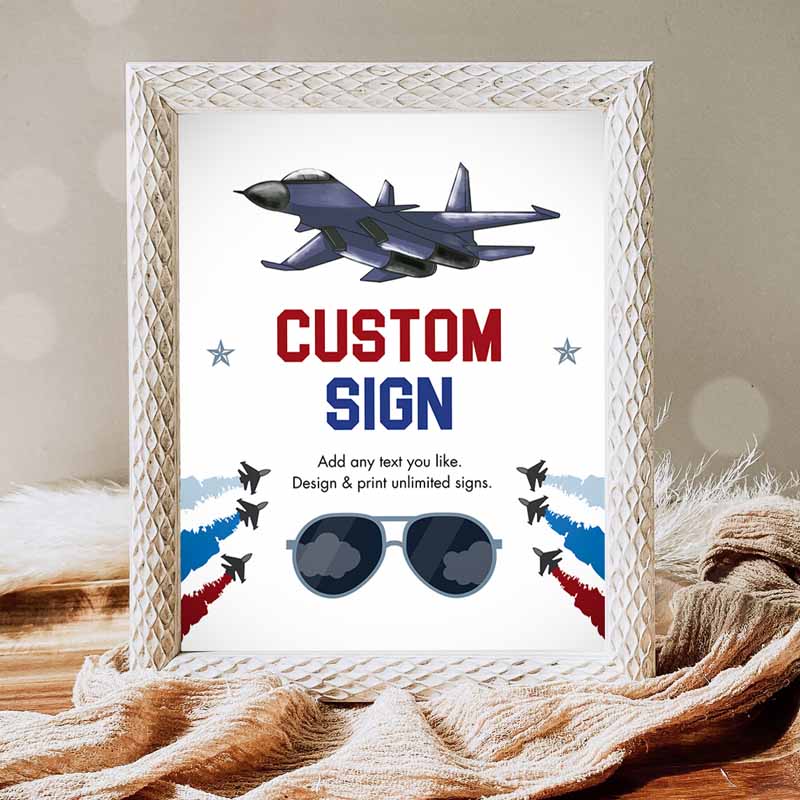 Fighter Pilot Kids Birthday, Airplane Fighter Jet Pilot Kids Birthday, Top One Boy Jet