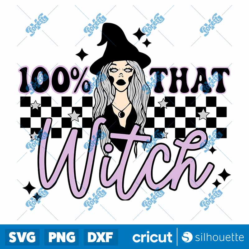 100 That Witch SVG