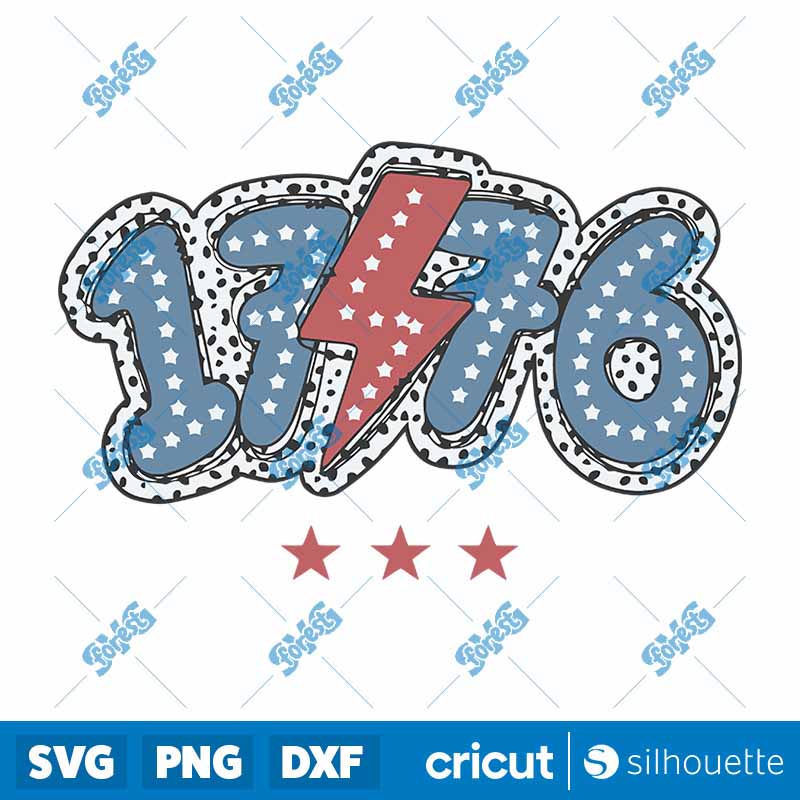 1776 Fourth Of July SVG