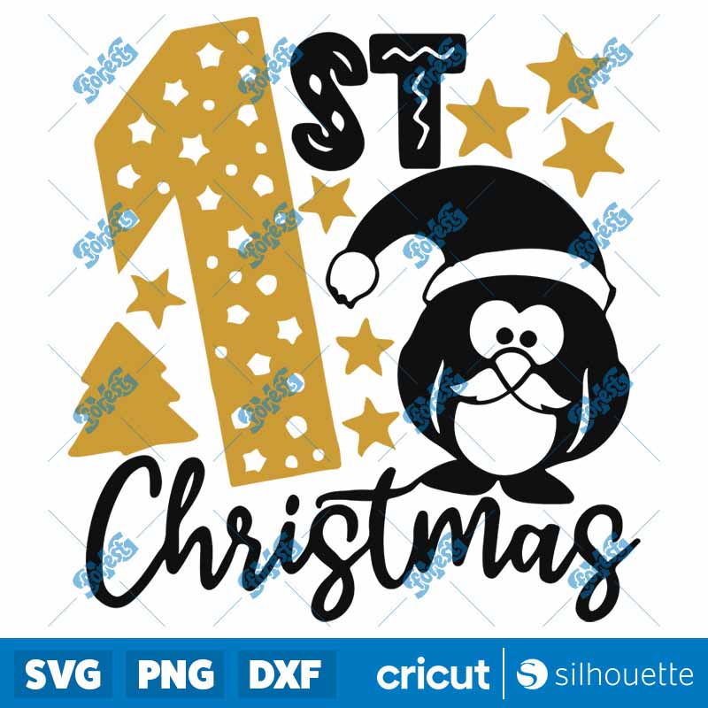 1st Christmas SVG