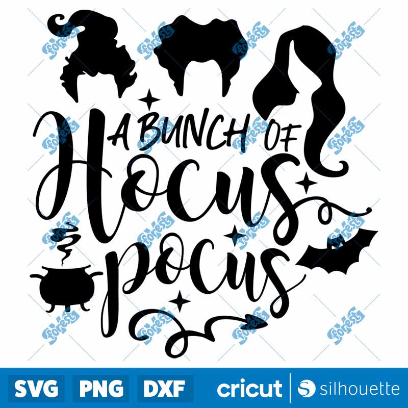 A Bunch Of Hocus Pocus
  Halloween SVG