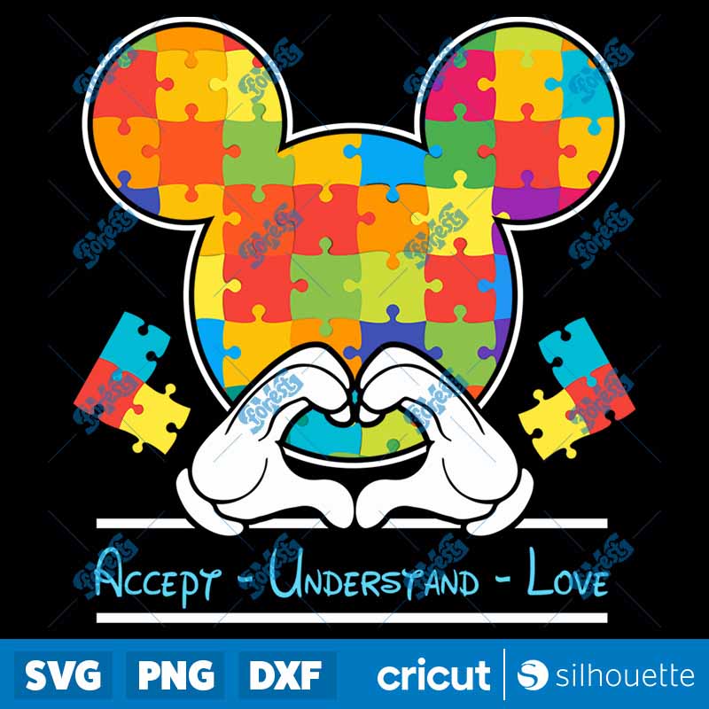 Accept Understand Love AutI'm
  SVG