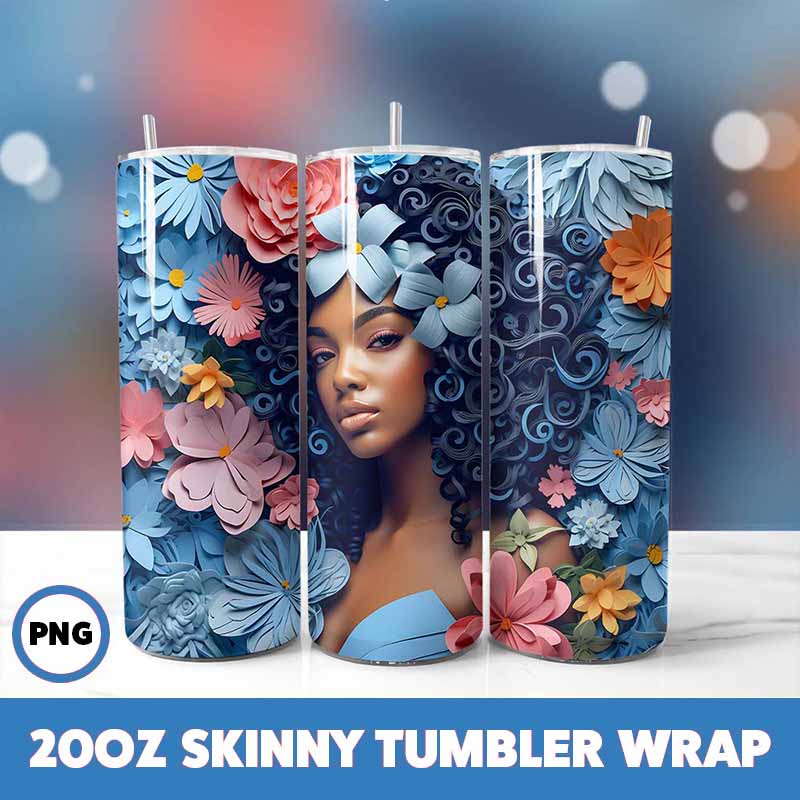 African American Black Girls
  Tumbler Wrap