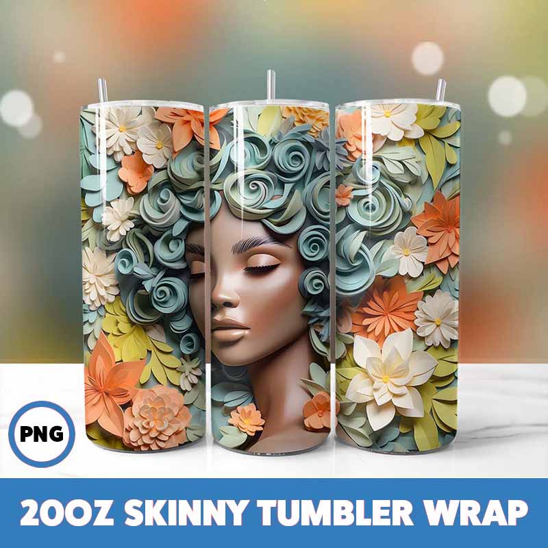 African American Black Girls
  Tumbler Wrap