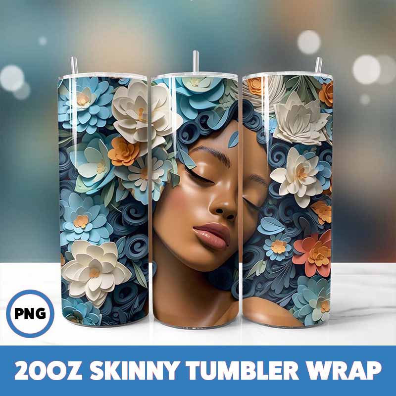 African American Black Girls
  Tumbler Wrap