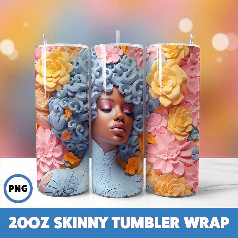 African American Black Girls
  Tumbler Wrap