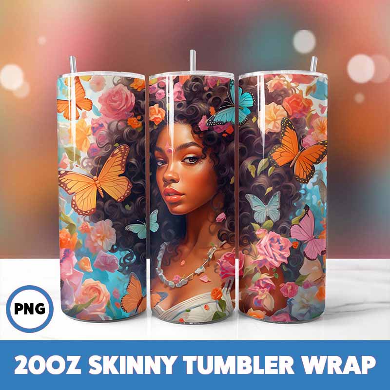 African American Black Girls
  Tumbler Wrap