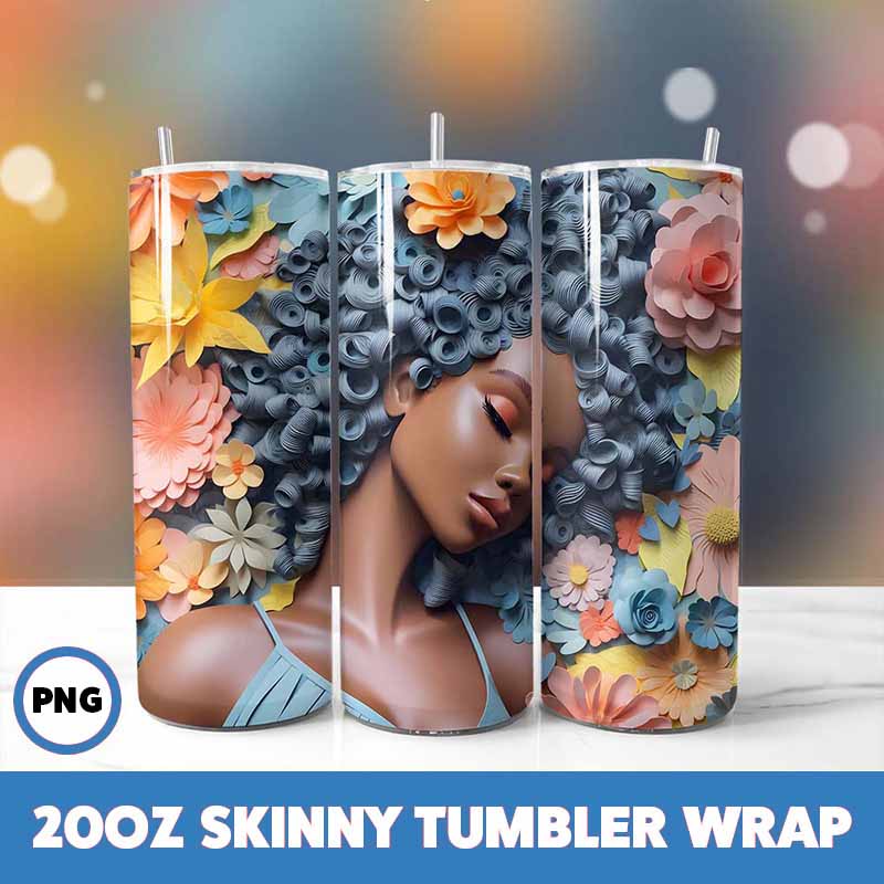 African American Black Girls
  Tumbler Wrap