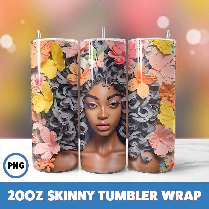 African American Black Girls
  Tumbler Wrap