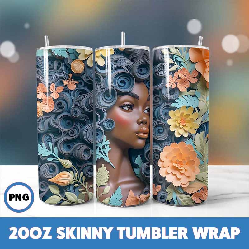 African American Black Girls
  Tumbler Wrap