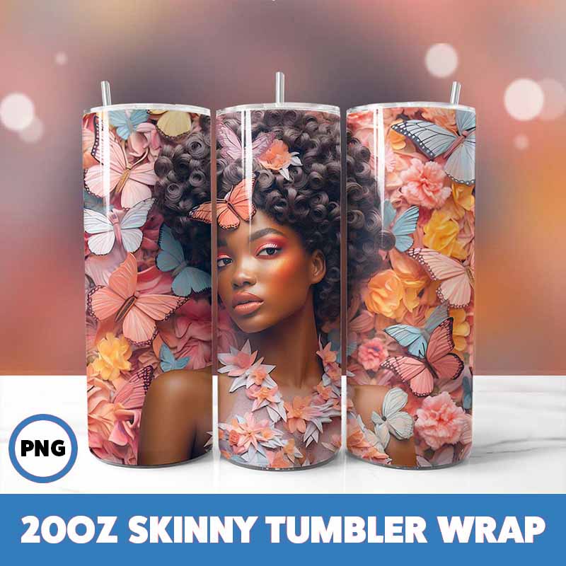 African American Black Girls
  Tumbler Wrap