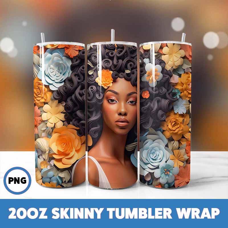 African American Black Girls
  Tumbler Wrap