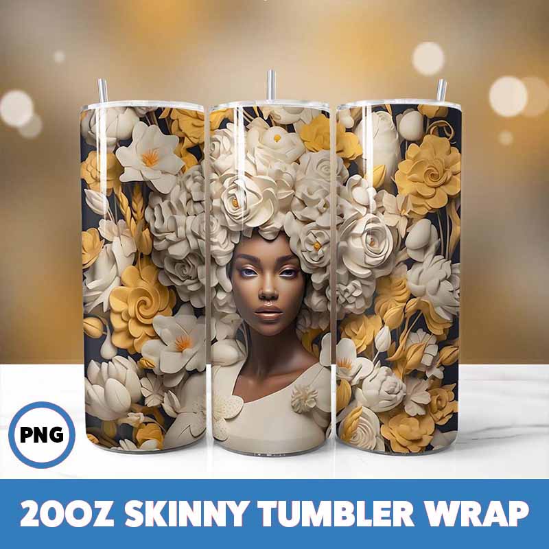 African American Black Girls
  Tumbler Wrap