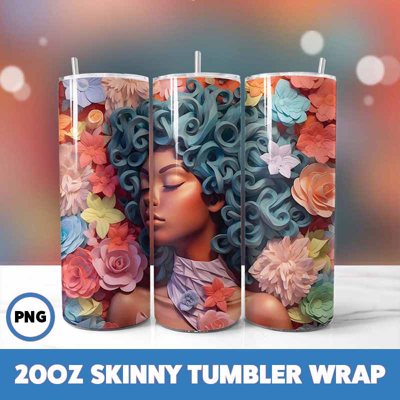 African American Black Girls
  Tumbler Wrap