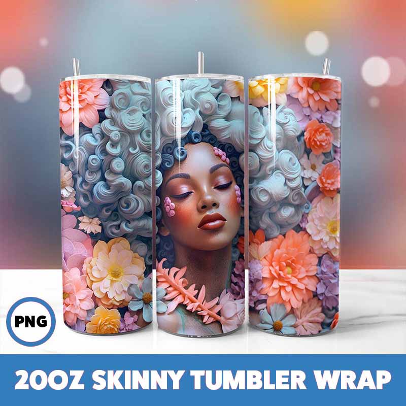 African American Black Girls
  Tumbler Wrap