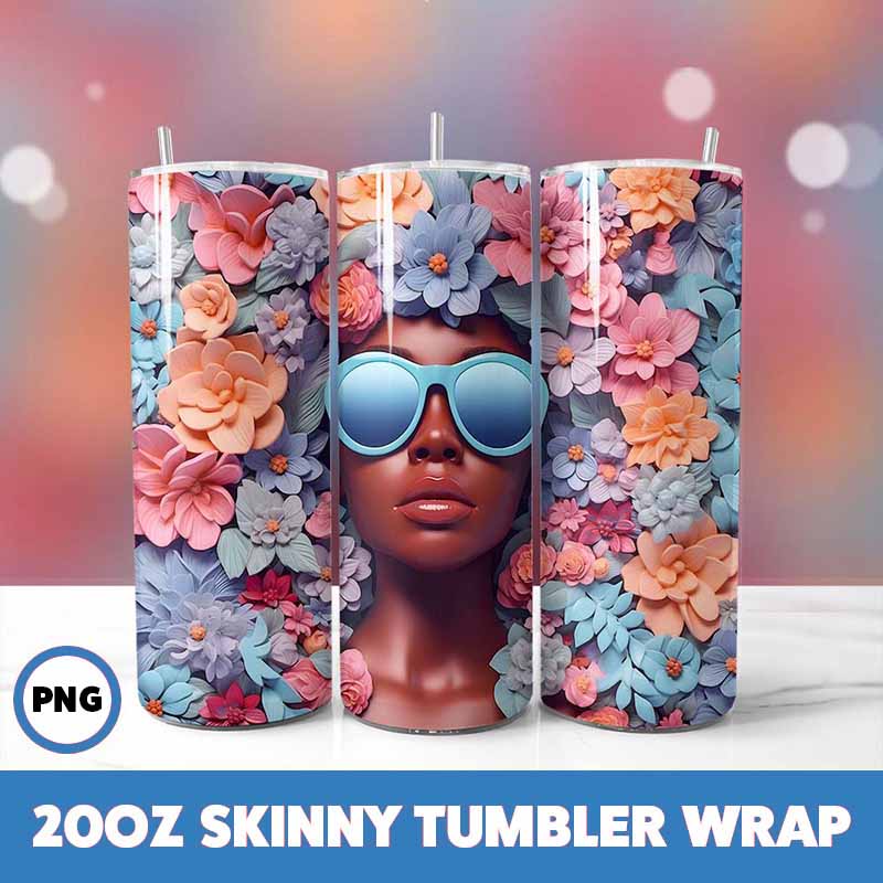 African American Black Girls
  Tumbler Wrap