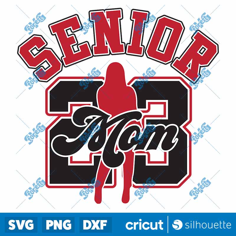 Air Senior 23 Mom SVG