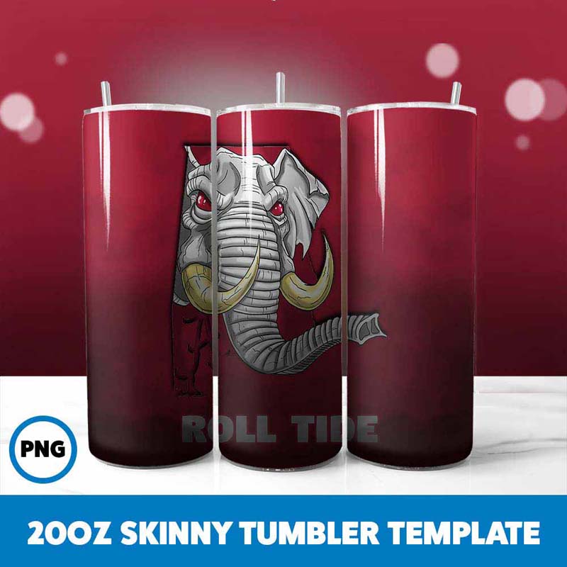 Alabama Roll Tide Tumbler Wrap