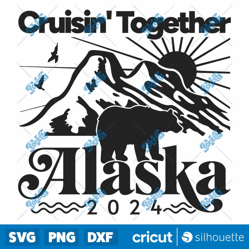 Alaska Cruise 2024 SVG