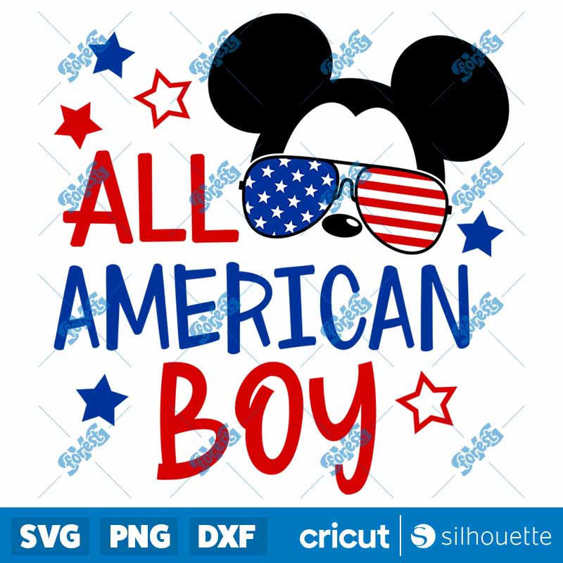 All American Boy Ears SVG