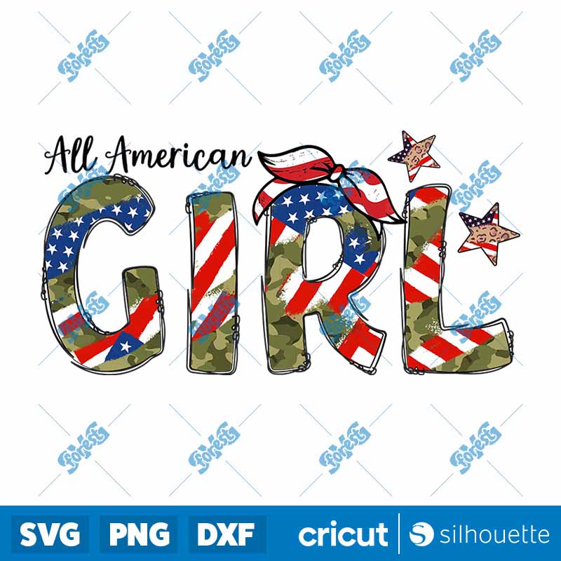 All American Girl PNG