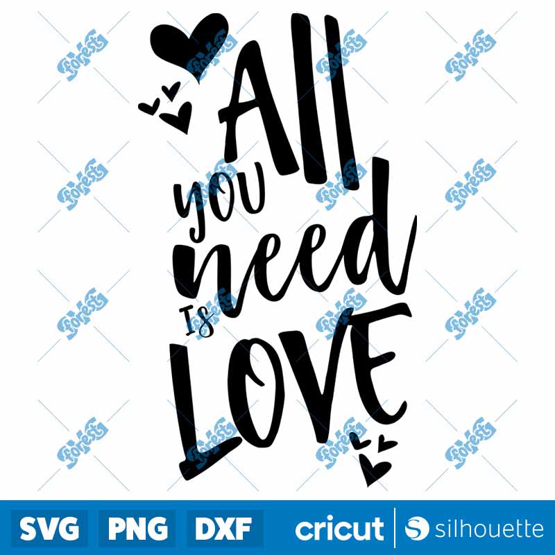 All You Need Is Love SVG