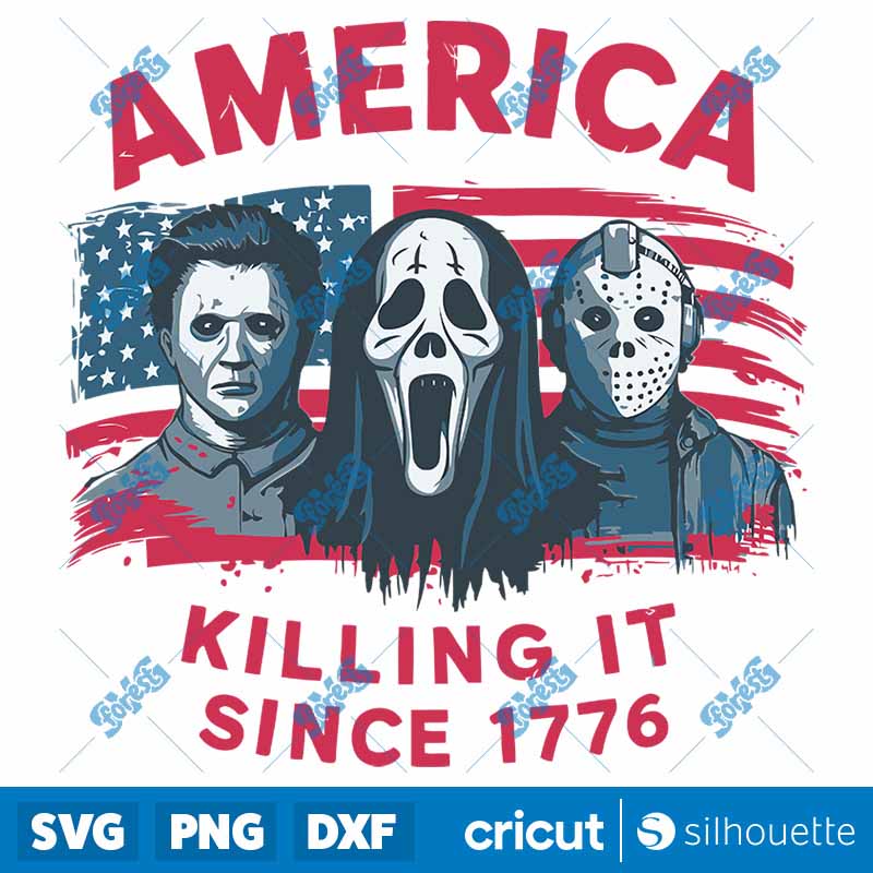 America Killing It Since 1776
  USA Flag SVG