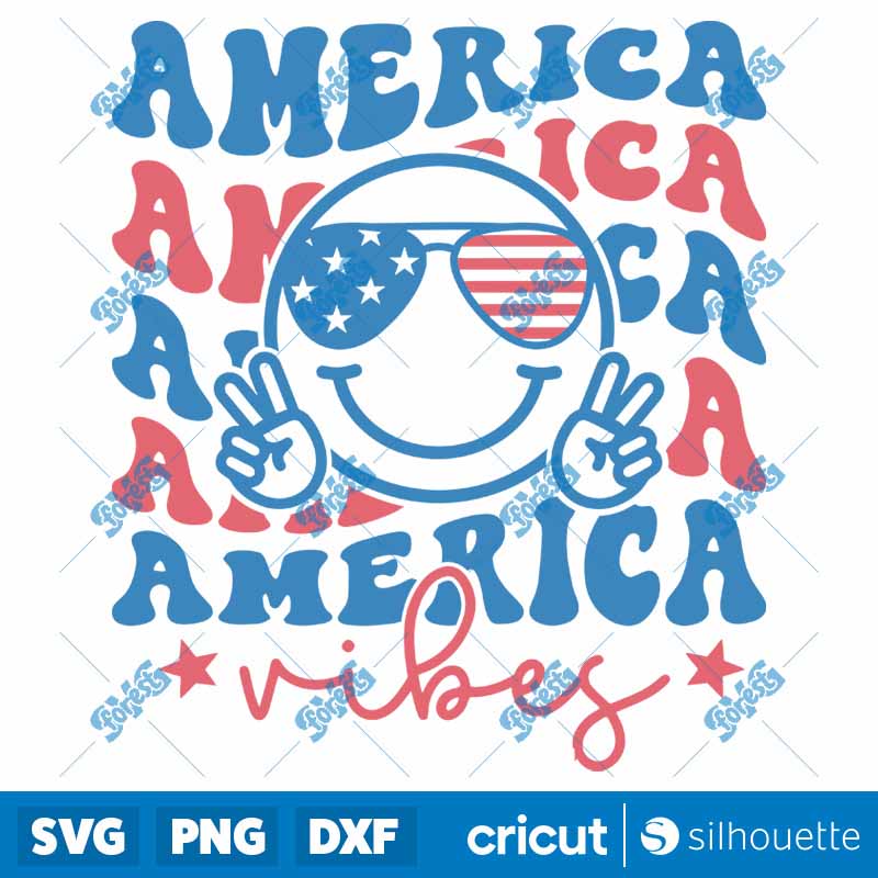 America Vibes SVG