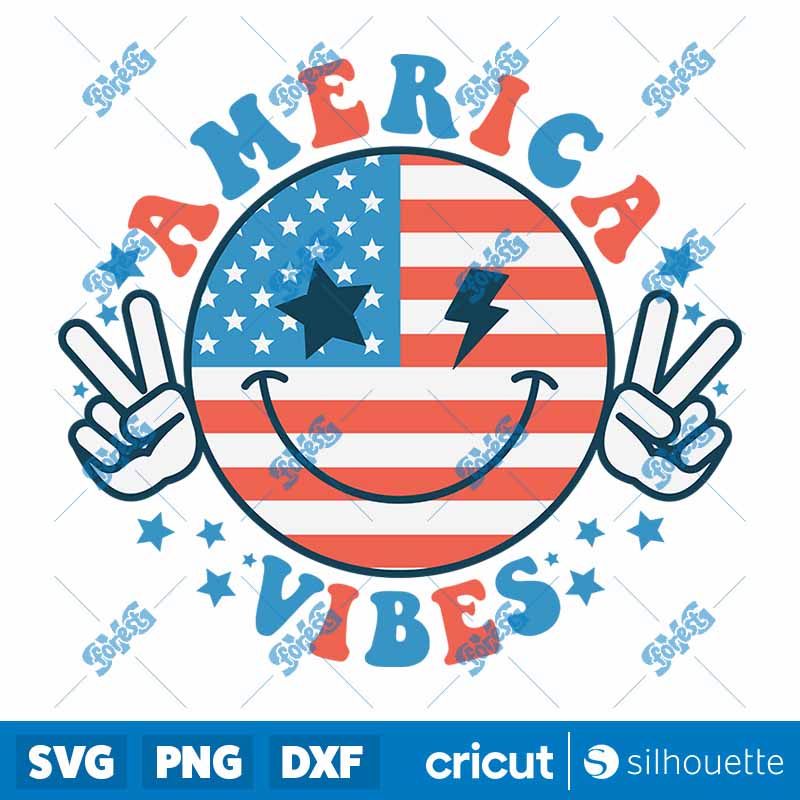 America Vibes SVG