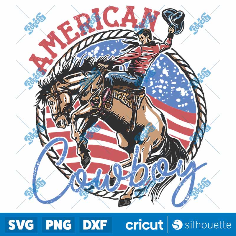 American Cowboy SVG