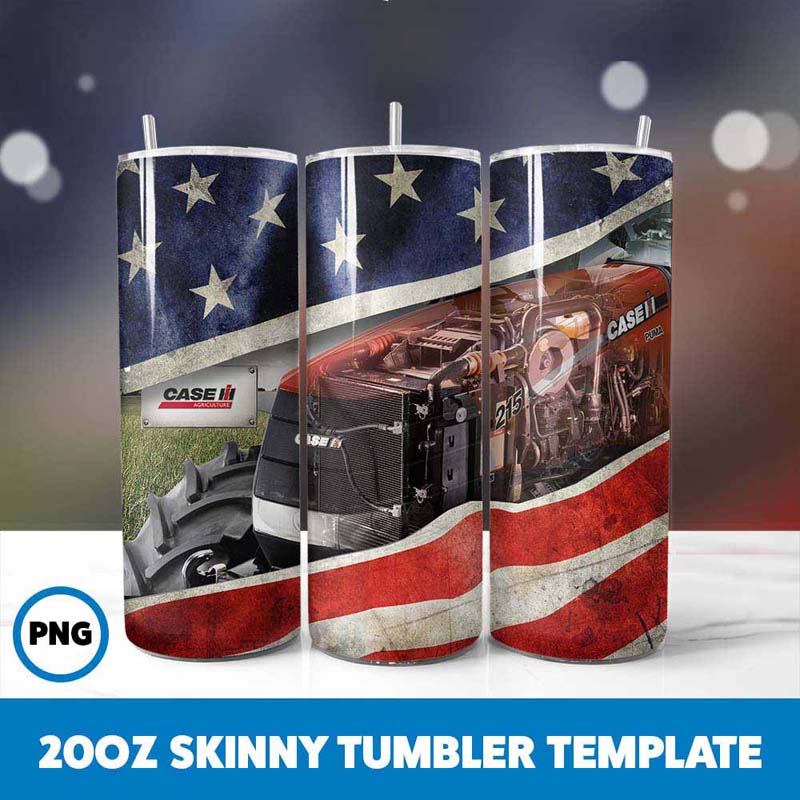 American Flag Case IH Tumbler
Wrap