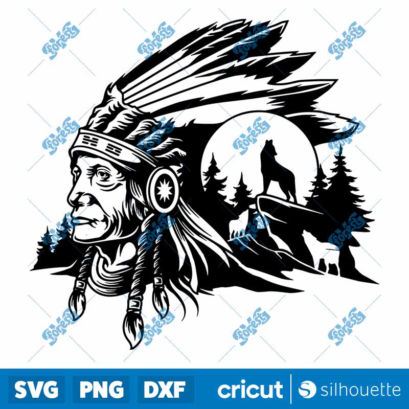 American Indian SVG