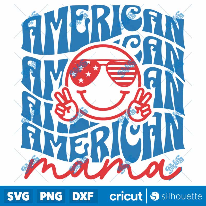 American Mama SVG