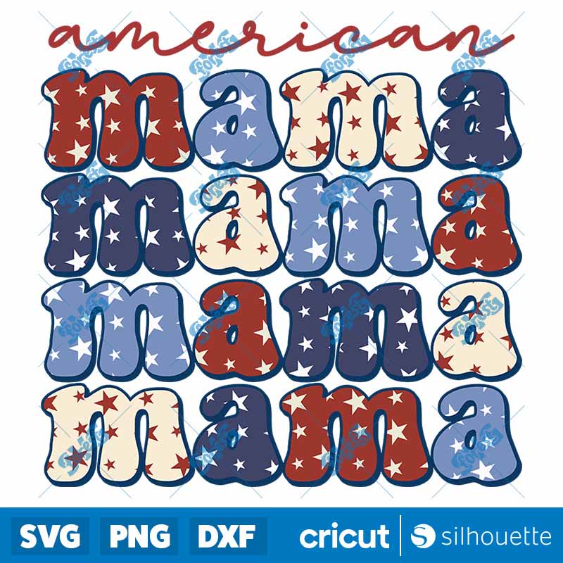 American Mama SVG