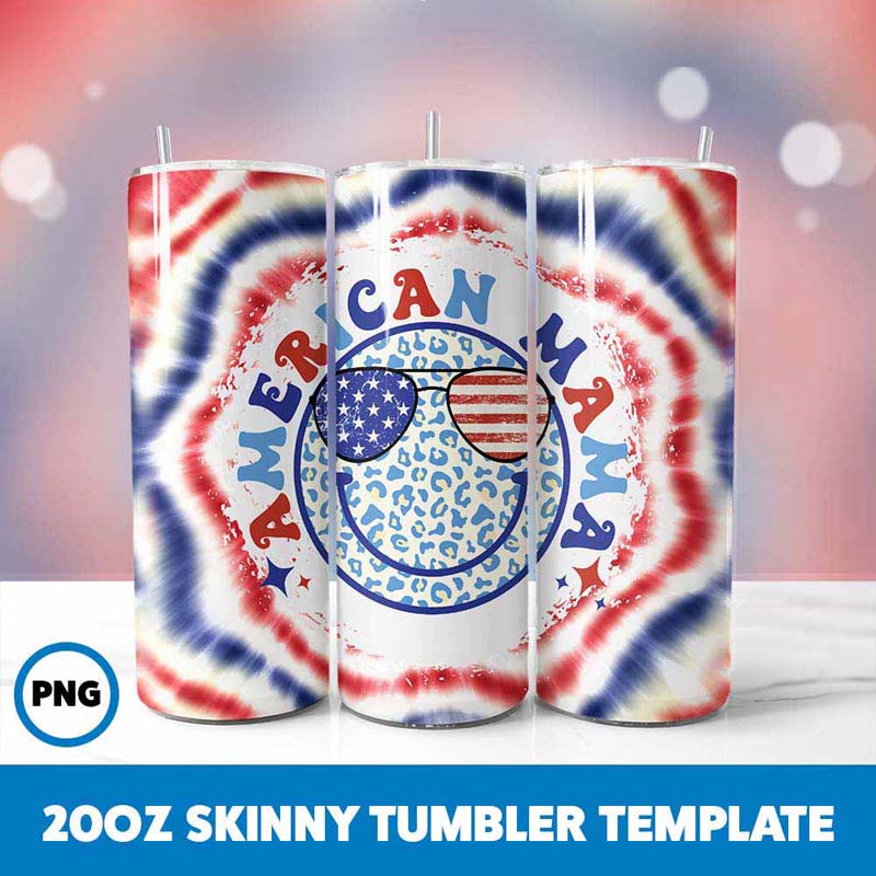 American Mama Tumbler Wrap