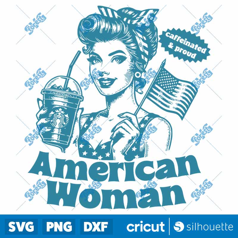 American Woman SVG