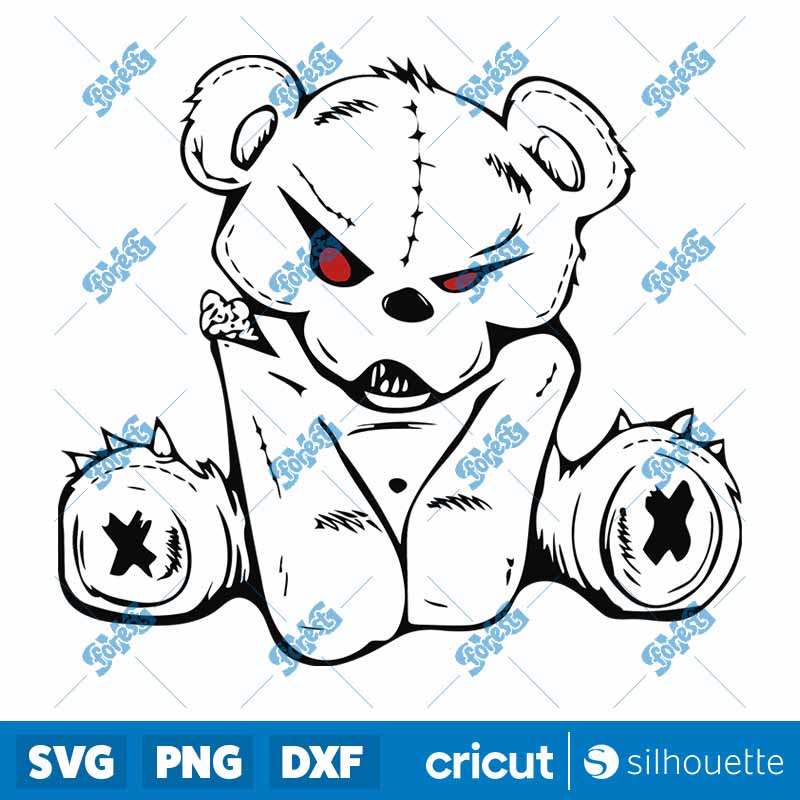 Angry Bear SVG