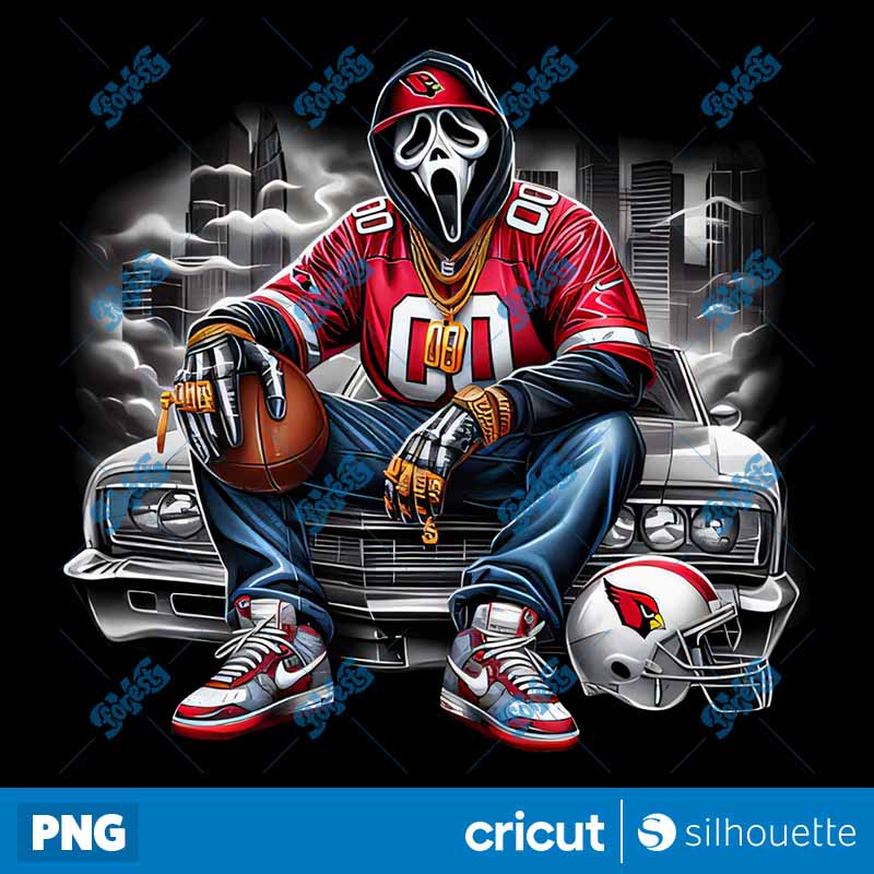 Arizona Cardinals Movie Ghost
  Car NFL PNG