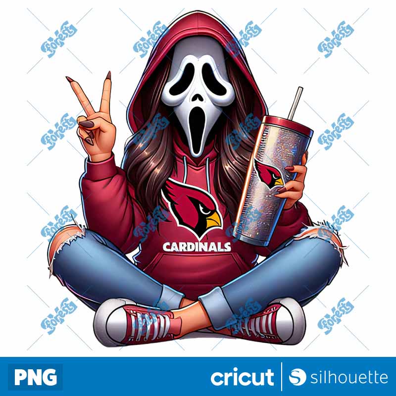 Arizona Cardinals Movie Ghost
  Girl Football PNG