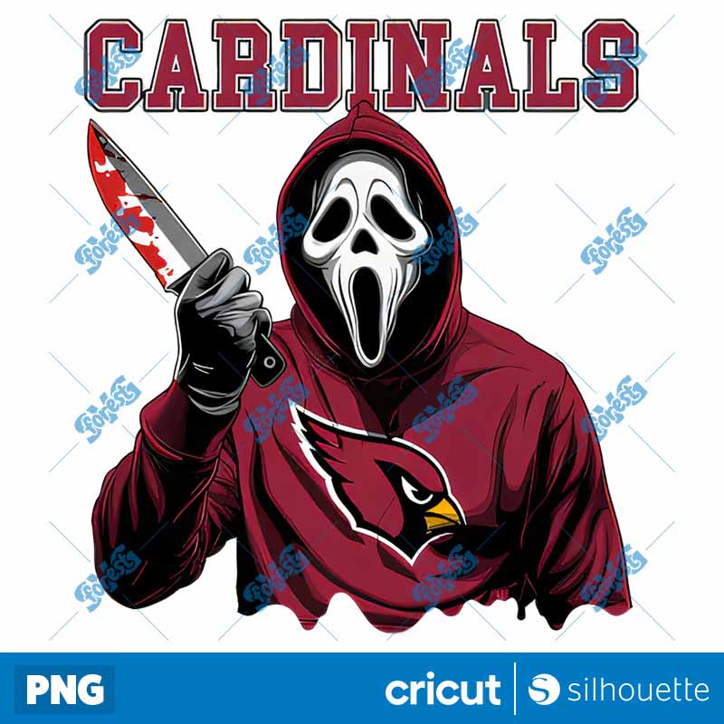 Arizona Cardinals Movie
  Ghostface NFL PNG