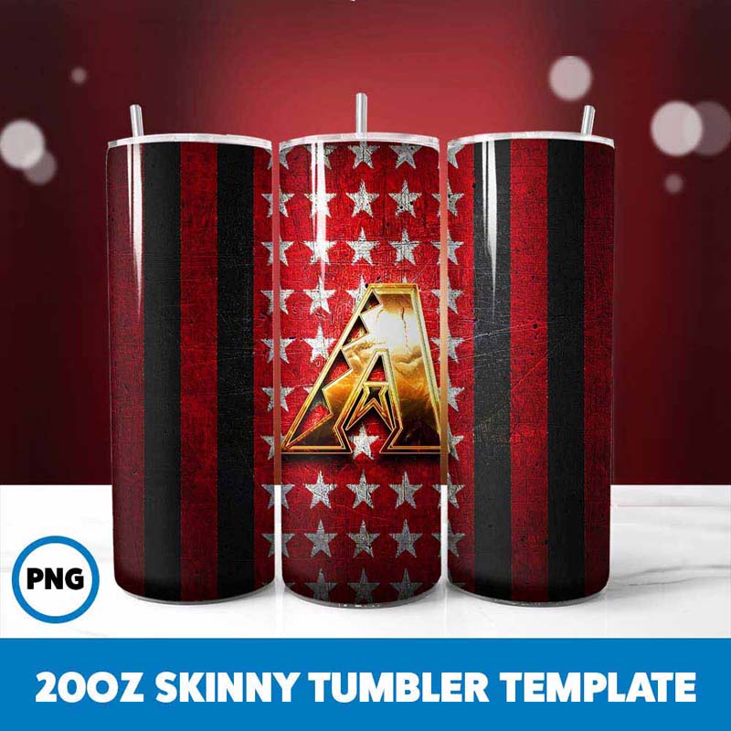 Arizona Diamondbacks Designs
  Tumbler Wrap