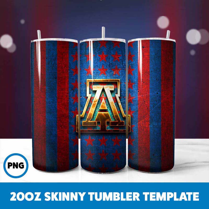 Arizona Wildcats Football Team
  Various Styles Tumbler Wrap