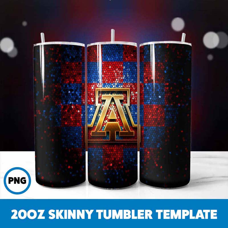 Arizona Wildcats Football Team
  Various Styles Tumbler Wrap