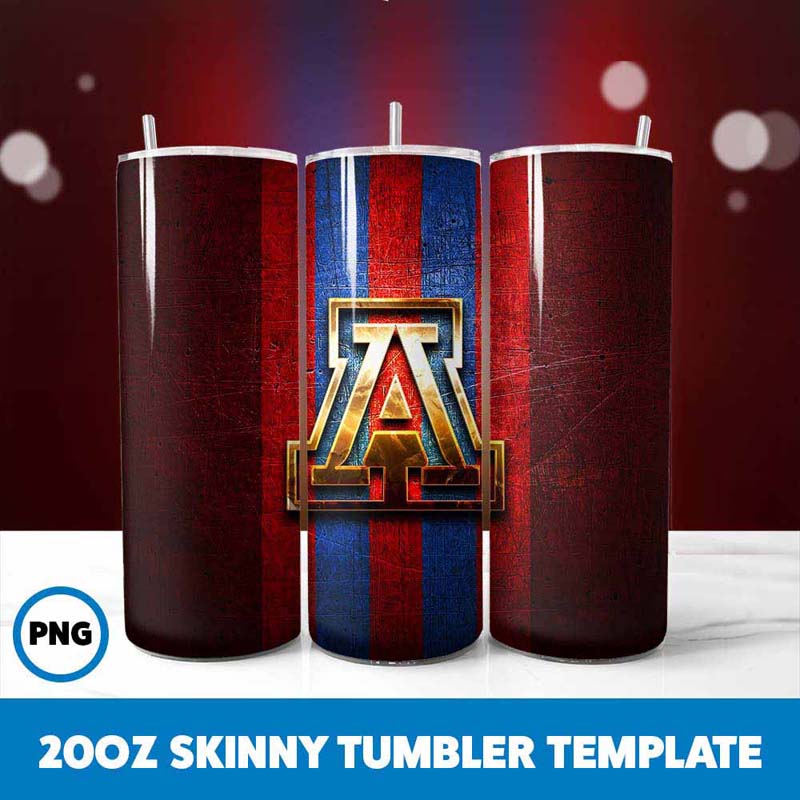 Arizona Wildcats Football Team
  Various Styles Tumbler Wrap