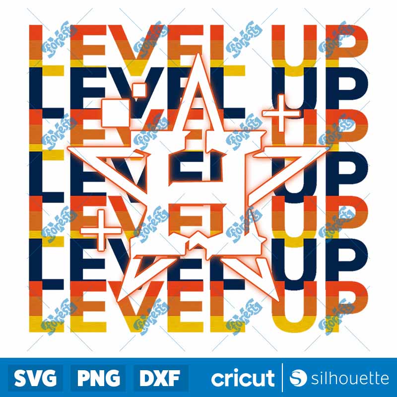 Astros Level Up PNG