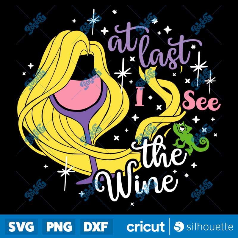 At Last I see the Wine SVG