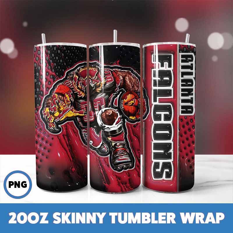 Atlanta Falcons NFL Tumbler
  Wrap