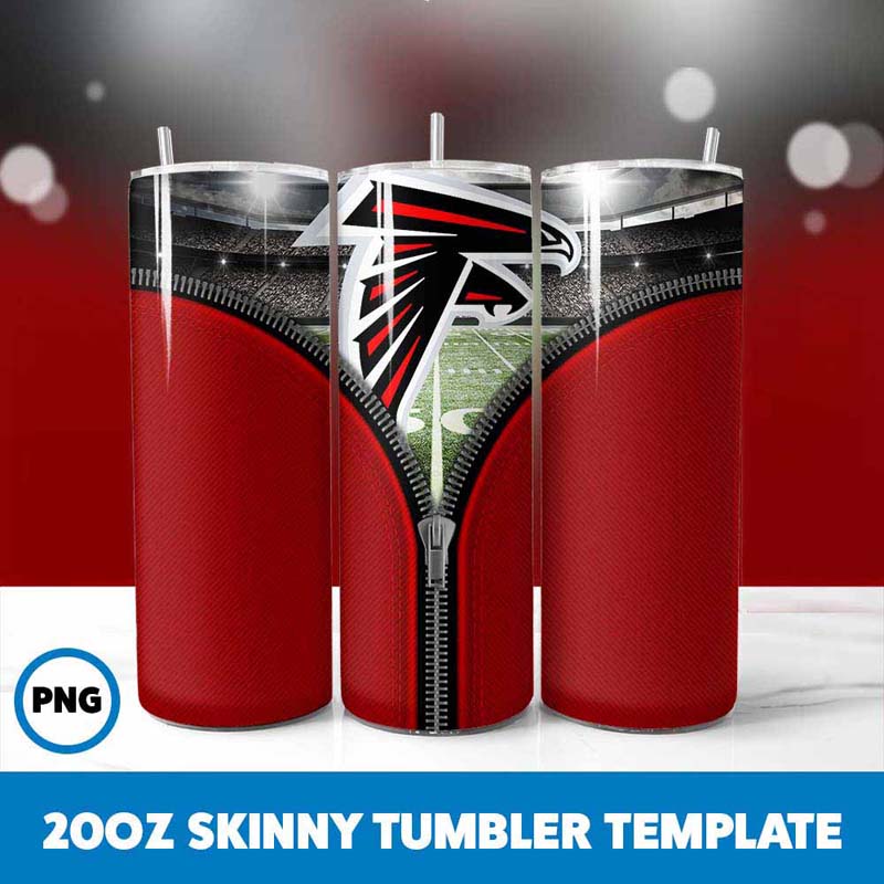 Atlanta Falcons Zipper Tumbler
  Wrap